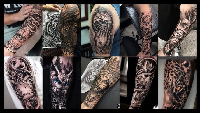 3D and Realistic Tattoo Art