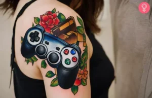 Gaming Tattoo Design
